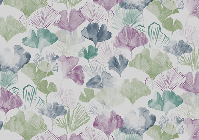 Palm Beach Faux Silk, Fantasy - Motorised Roman Blind - Image 7